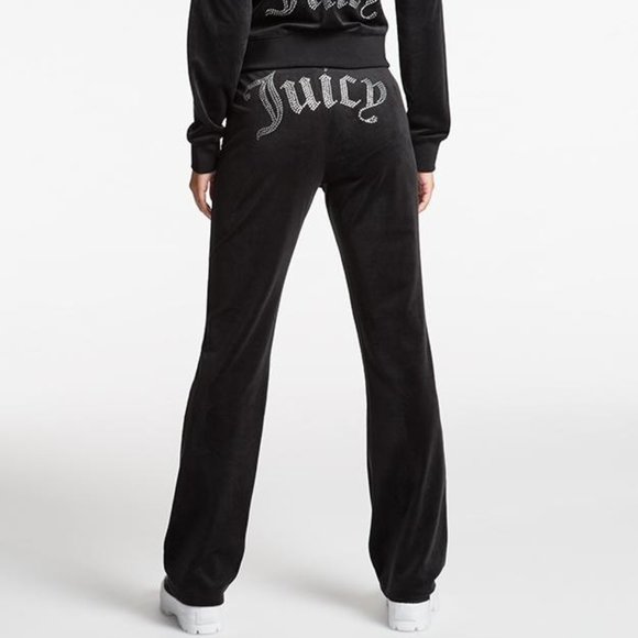 Juicy Couture Pants - SOLD Juicy Couture OG Bling Velour Track Pants Medium